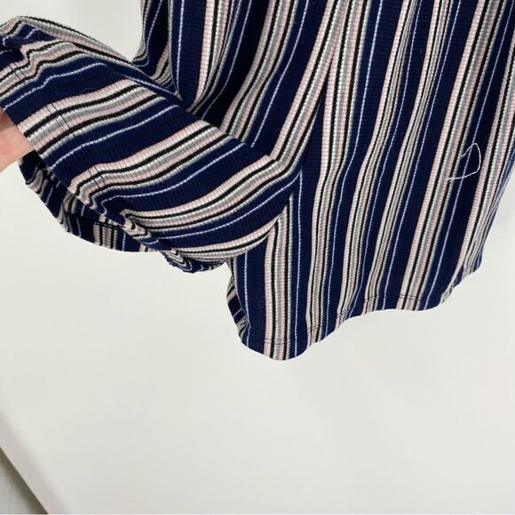 Puff Girl New York Juniors’ Striped Sleeveless Romper size XL - Picture 2 of 4